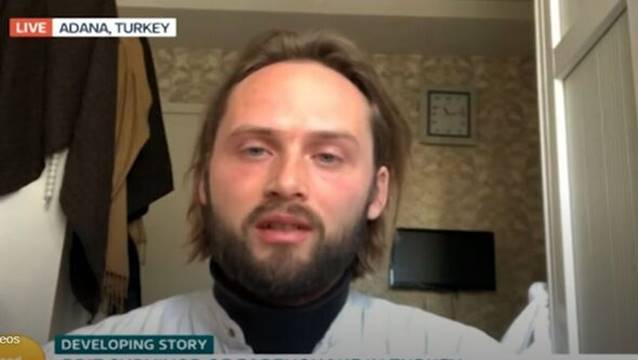 İngiliz turist deprem anını anlattı