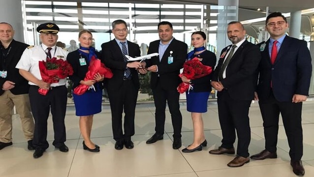 İstanbul'a uçan 95. havayolu şirketi oldu