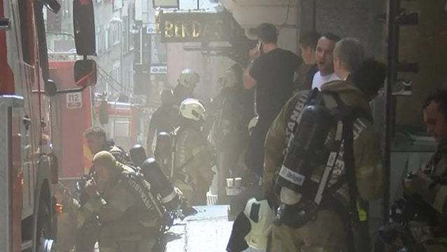 İstanbul'da otel saunasında yangın paniği!