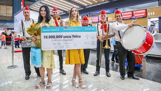 İstanbul Havalimanı 57 günde 10 milyon yolcu ağırladı