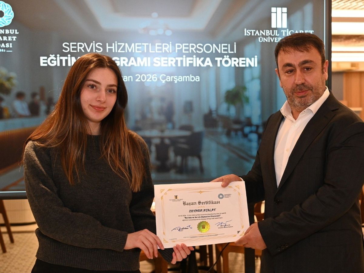 İTO’dan gastronomide hizmet çıtası: 52 Barista sertifikasını aldı