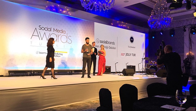 Jolly Tur “Social Media Awards” Altın Ödülü'nü kazandı