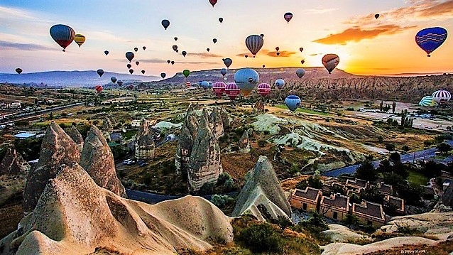 Kapadokya’da balon kazası