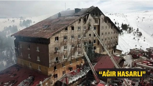 Kartalkaya yangını hakkında hasar tespit raporu savcılığa teslim edildi