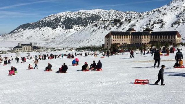 Kayak merkezinde kaçak tura ceza