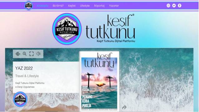 Keşif Tutkunu Dijital Platformu Yayın Hayatına Başladı