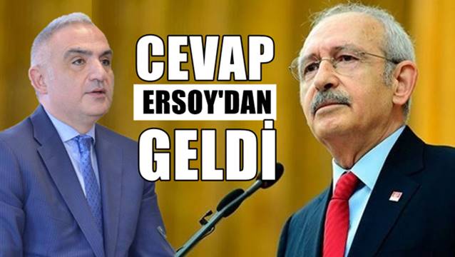 Kılıçdaroğlu’na Ersoy cevap verdi…