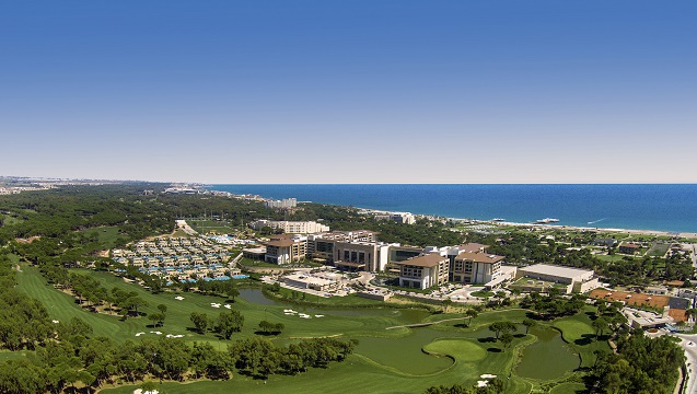 Kış için en konforlu aile oteli Regnum Carya Golf & Spa Resort 