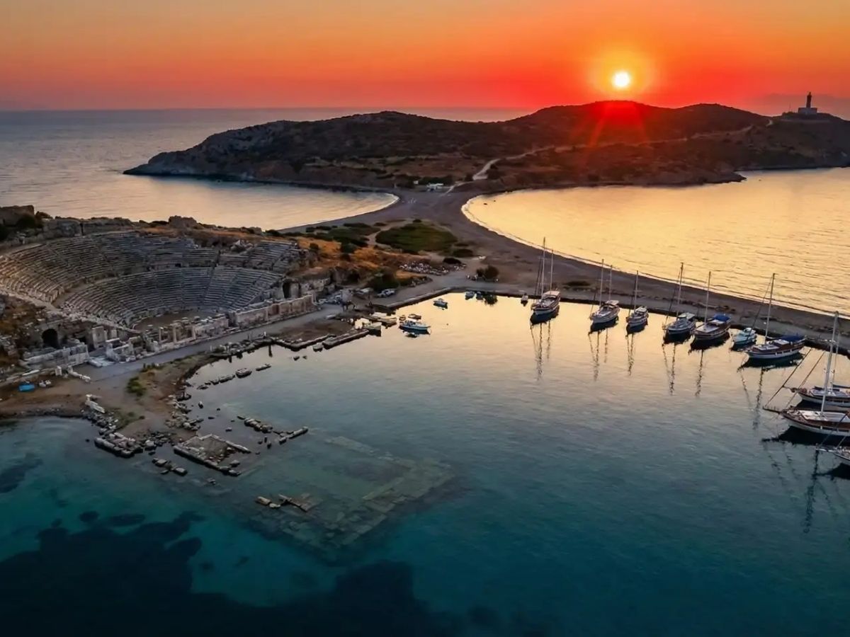 Knidos’un çevre düzenlemesi ve gezi güzergahları yeniden tasarlandı