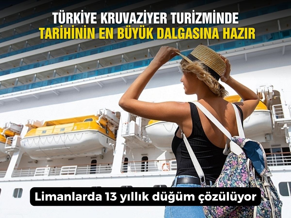 13 yıllık zirve geride kalıyor: Türkiye kruvaziyer turizminde rekor yılına hazırlanıyor
