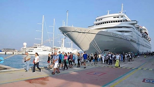 Kruvaziyer turist sayında son durum!