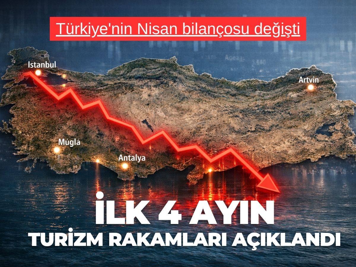 Türkiye turizminde yön değişimi: Nisan verileri netleşti