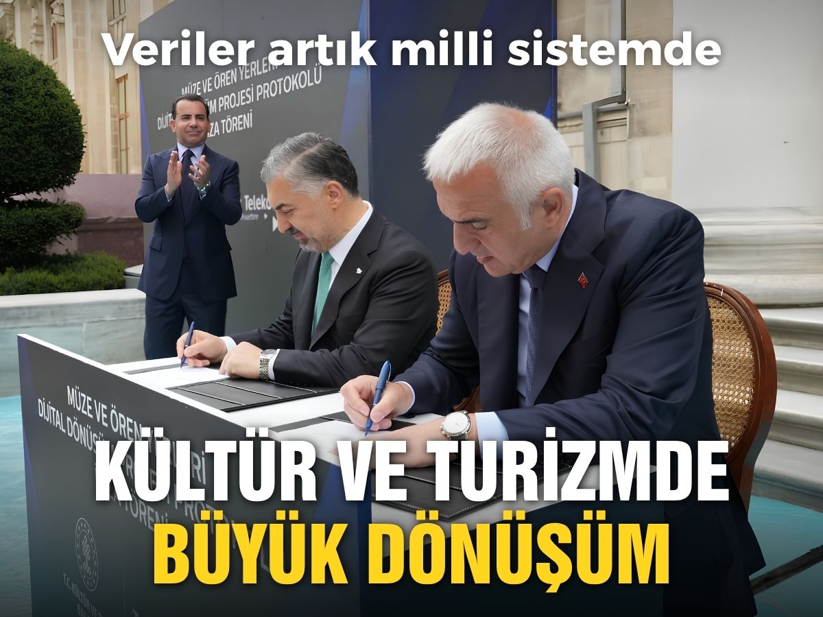 Kültür ve Turizm Bakanlığı’ndan milli altyapı hamlesi: Her şey tek çatı altında toplandı