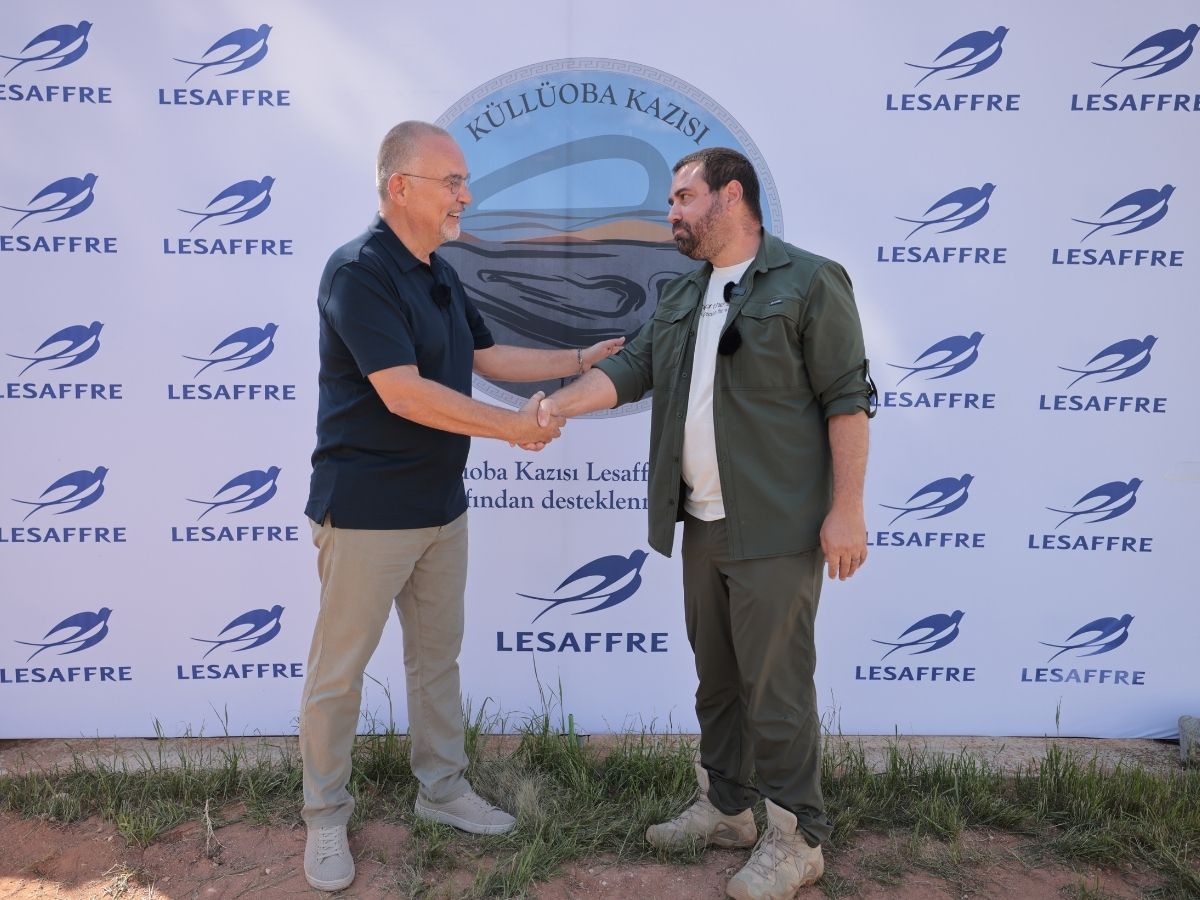 Lesaffre Türkiye, Küllüoba Höyüğü kazılarına destek vermeye devam ediyor