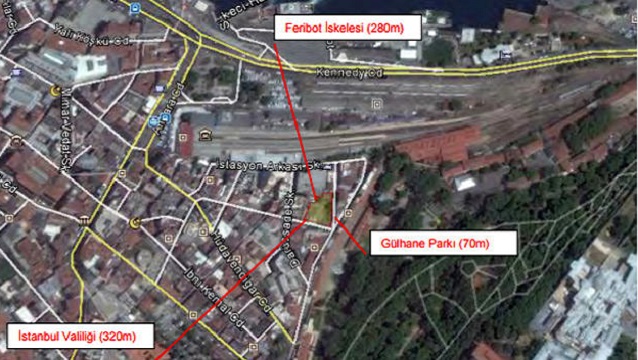 Marmaray üzerinde bulunan otel projesine izin çıktı