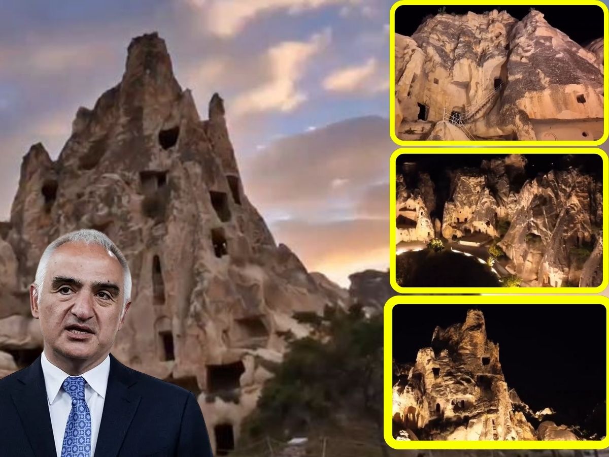 Kapadokya aydınlatma projesiyle gece de keşfedilecek