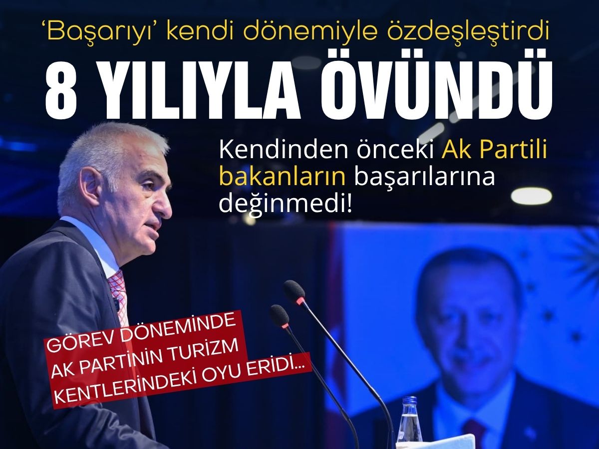 ‘Başarıyı’ sadece kendi dönemiyle özdeşleştirdi…