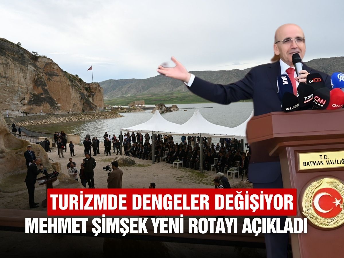 Turizmde 65 milyar dolar sonrası yeni hedef: Mehmet Şimşek rota değiştirdi