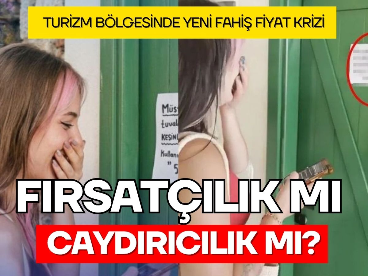 Muğla’da tuvalet kapısındaki dudak uçuklatan tarife tepki çekti