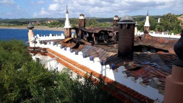 Muğla'da korkutan otel yangını!