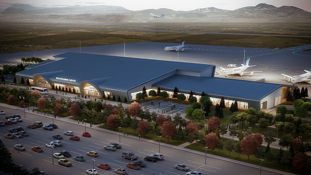 Muş Havalimanı’nın temel atma töreni gerçekleştirildi