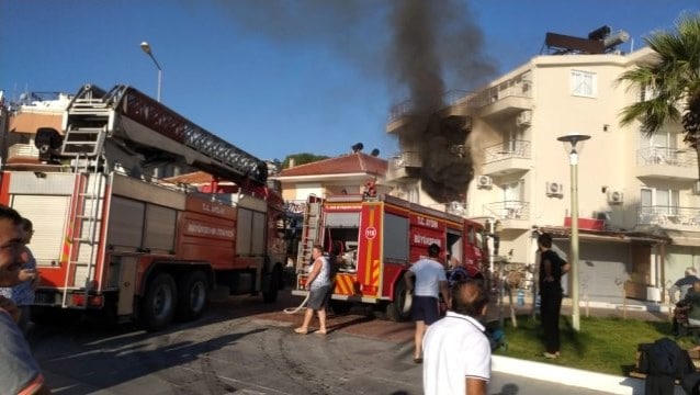 Müşteri, oteli yakacaktı!