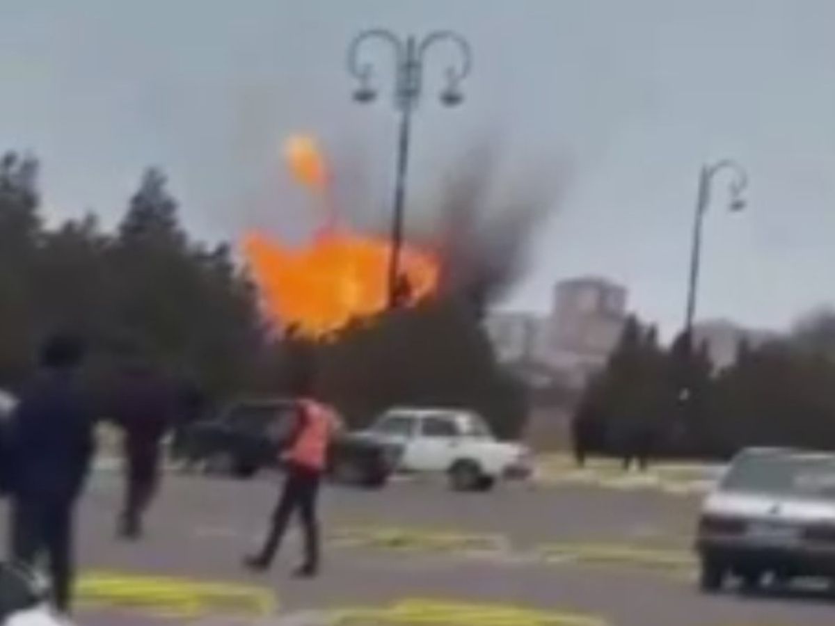 İran’ın kamikaze dronu Nahçıvan Havalimanı’na düştü