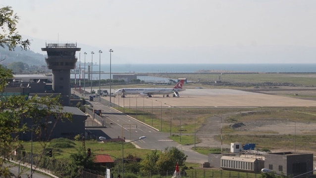 Ordu-Giresun havalimanı uçuşlara 50 gün sonra açıldı