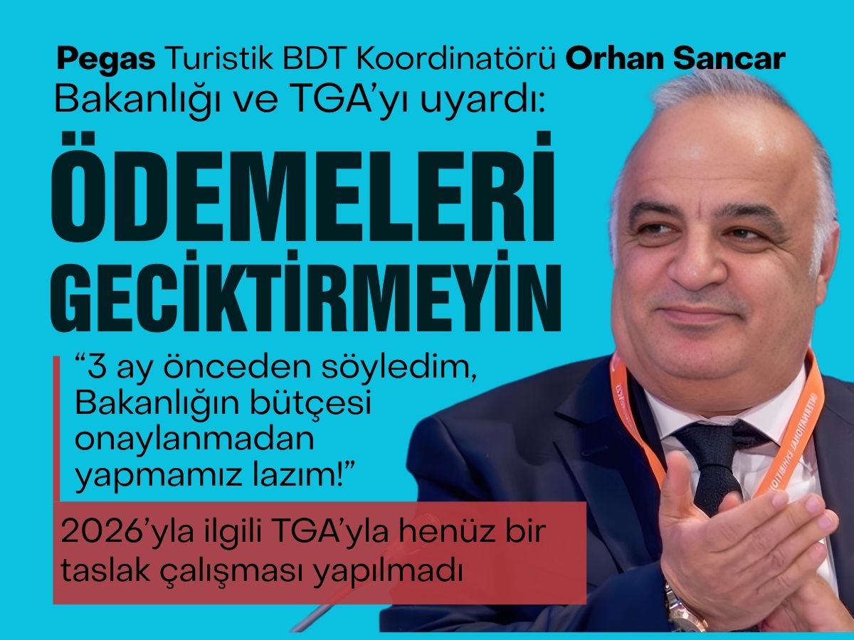 Orhan Sancar Bakanlığı ve TGA’yı uyardı: Ödemeleri geciktirmeyin!