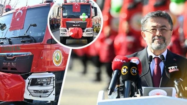 Orman yangınlarına karşı güçlü araçlar envantere katıldı