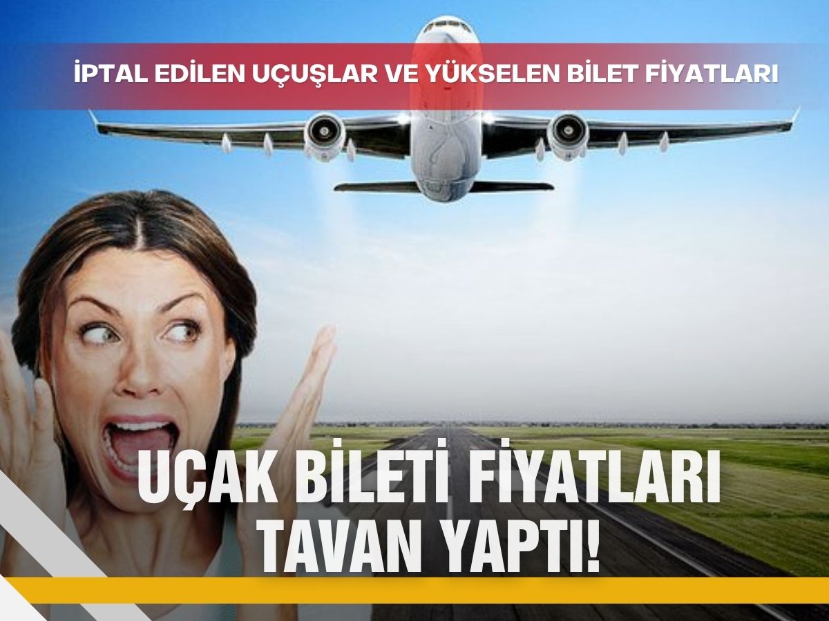 Bilet fiyatları yüzde 560 artış gösterdi: Uçuş fiyatlarındaki artış kısa vadede sona erecek mi?