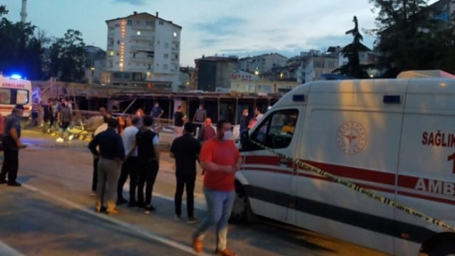 Otel inşaatında göçük... Acı haber geldi!