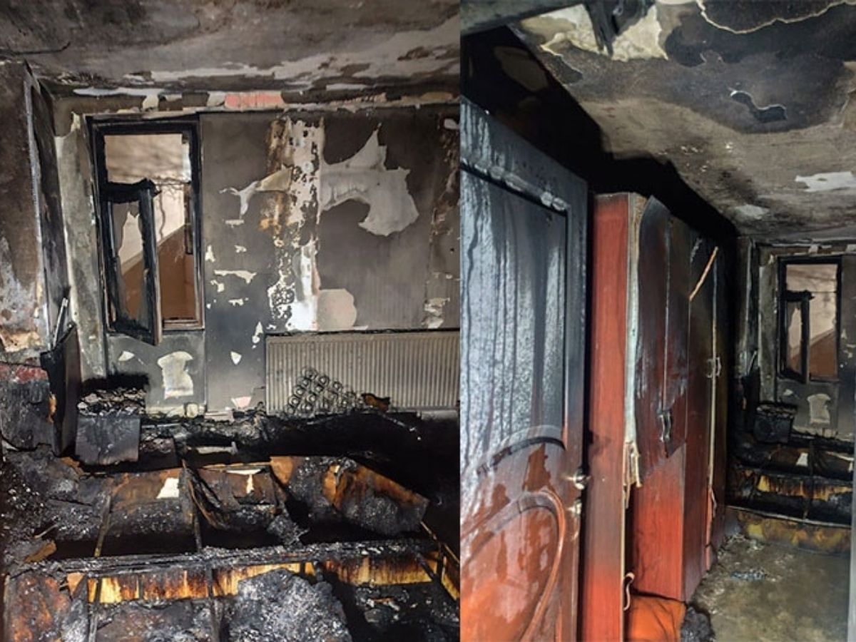 Diyarbakır’da 7 katlı otelde yangın: 10 kişi dumandan etkilendi