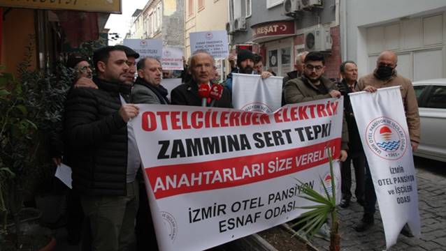 Otelcilerden protesto: Anahtarları size verelim