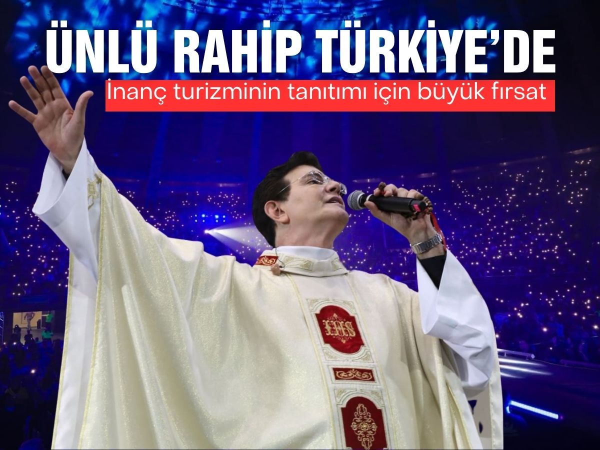 Stadyumlarda ayin düzenleyen ünlü rahip Türkiye’ye geldi… 