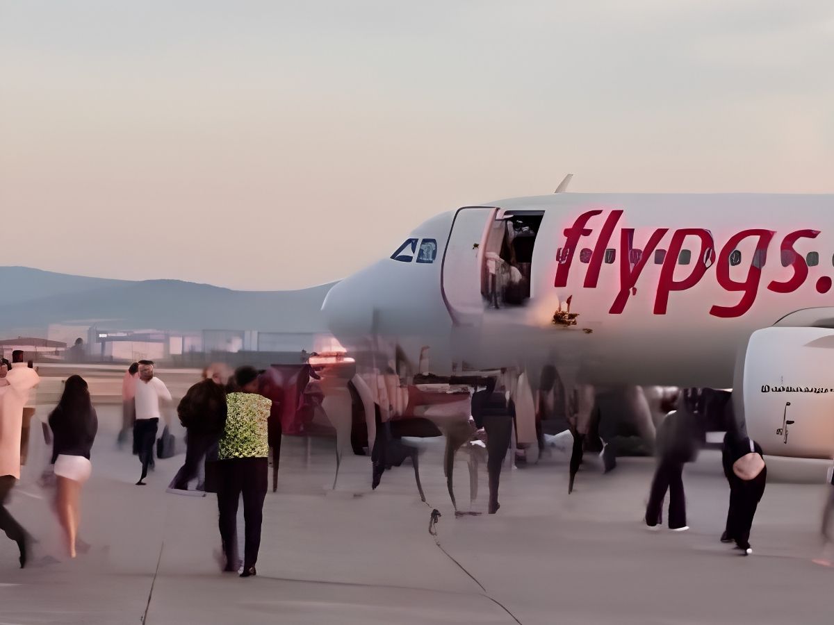 Esenboğa’da panik: Kalkış öncesi Pegasus uçağı apar topar boşaltıldı