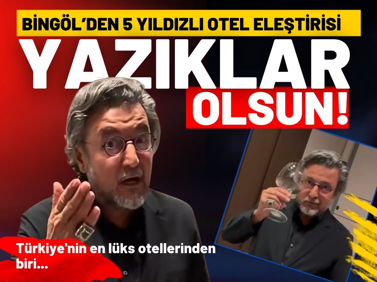  Cumhurbaşkanlığı Tarım ve Gıda Politikaları Kurulu Üyesinden 5 yıldızlı otellere sert eleştiri: Yazıklar olsun!