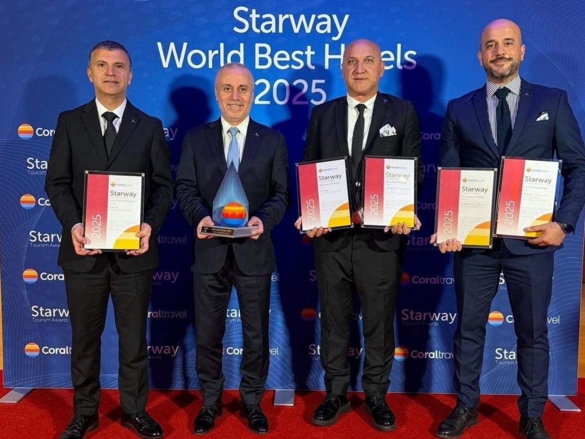 Rixos Mısır ödüllere doymadı: Berlin’de dünyanın zirvesine oturdu