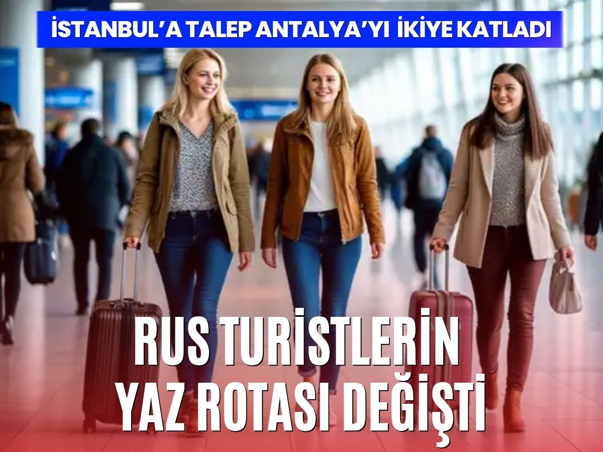 Rus turist Türkiye’den şaşmadı: İstanbul tıklım tıklım Antalya sessiz kaldı