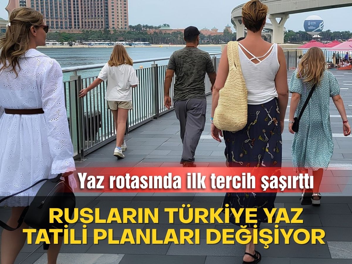 Rusların bu yaz Türkiye’de tatil stratejisi değişti: Hangi şehirler öne çıkıyor?