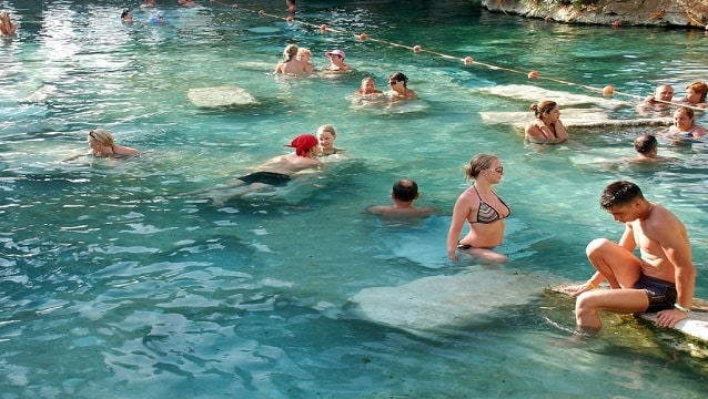 Rus turistler, termallerimizi keşfediyor