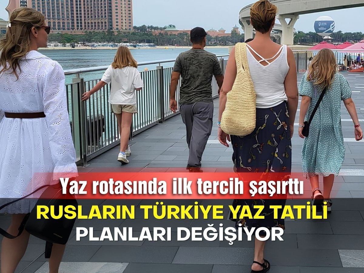 Rusların bu yaz Türkiye’de tatil stratejisi değişti: Hangi şehirler öne çıkıyor?