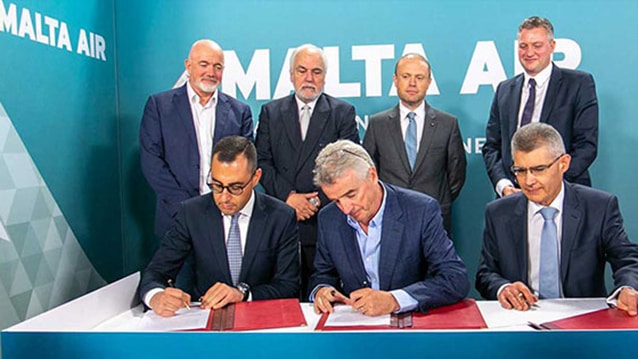 Ryanair Malta Air'le hedef büyüttü
