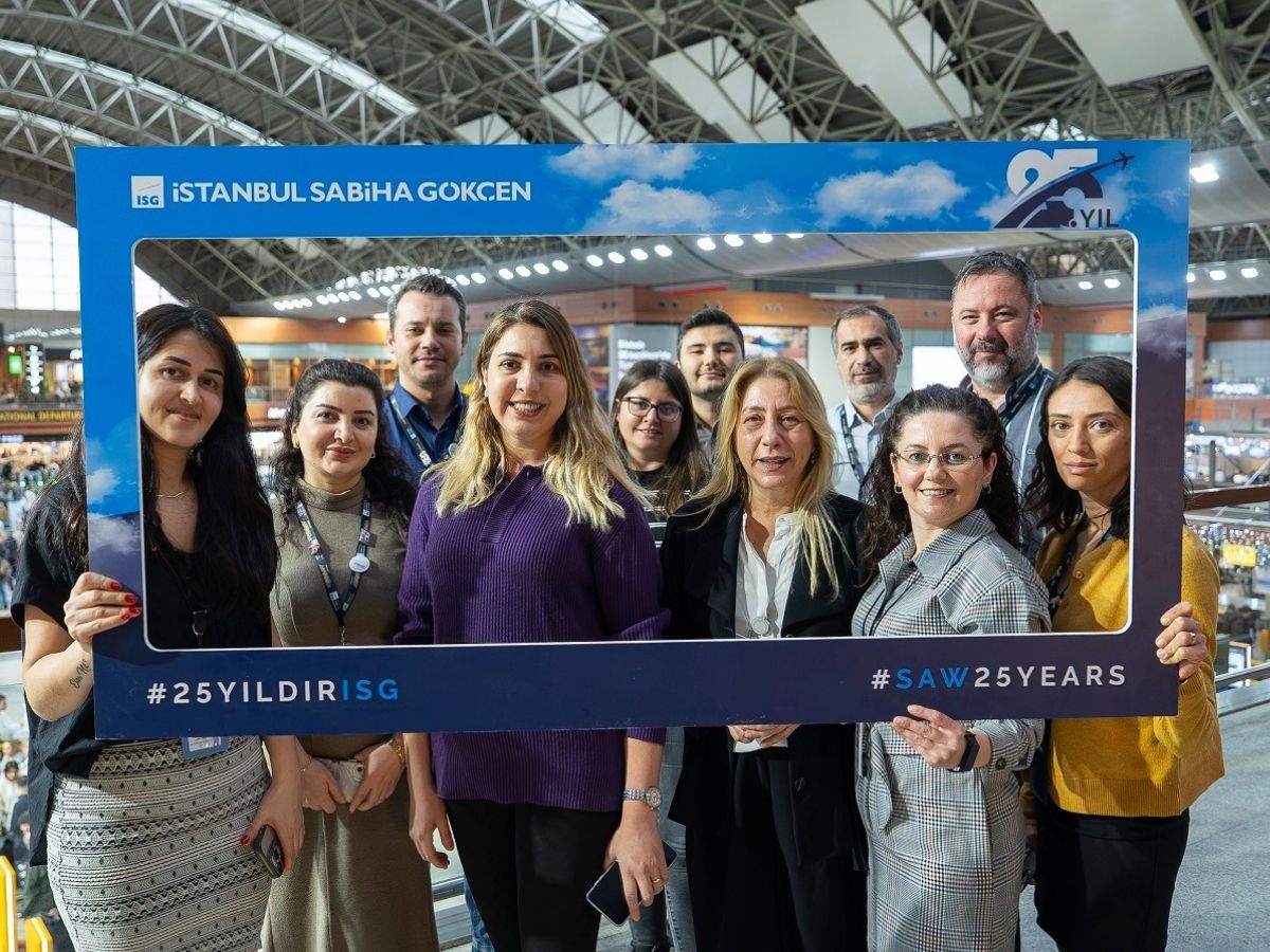 Sabiha Gökçen Havalimanı 25 yıllık yolculuğunu törenle kutladı