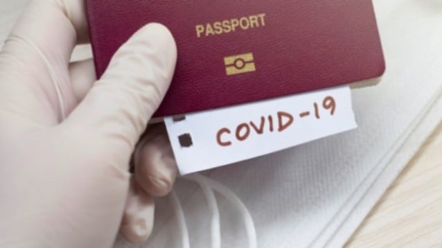 Sağlık pasaportu için düğmeye bastılar