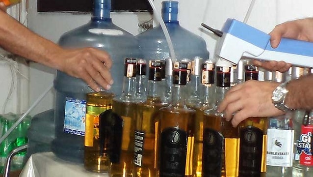 Sahte içki otellere girerse!