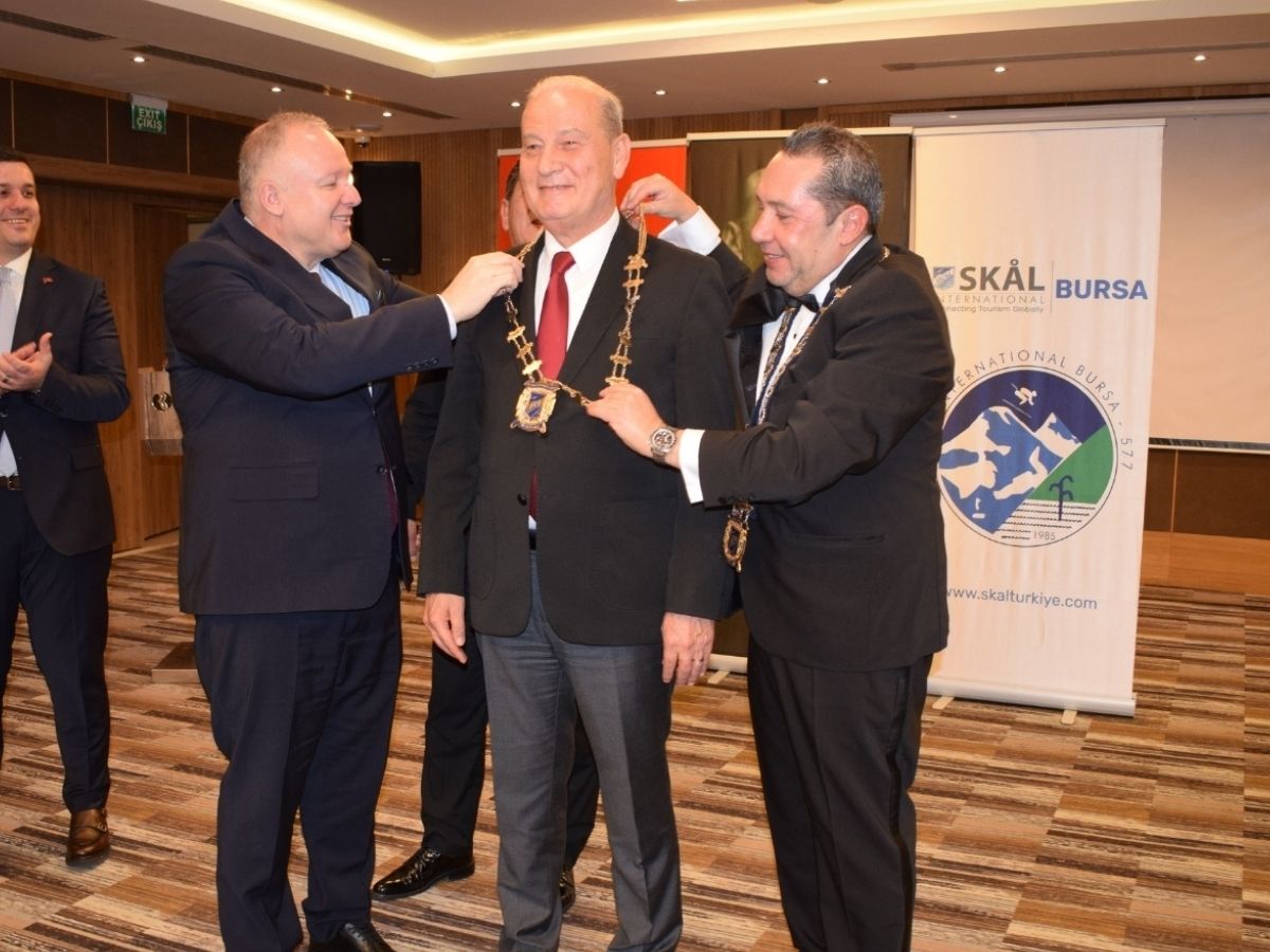 Bursa SKÅL Kulübü’nün yeni başkanı İsmail Kuru oldu