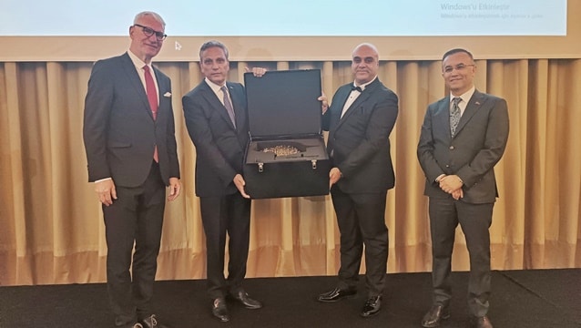 Soner Bacaksız Letonya'nın Gaziantep Fahri Konsolosu olarak atandı