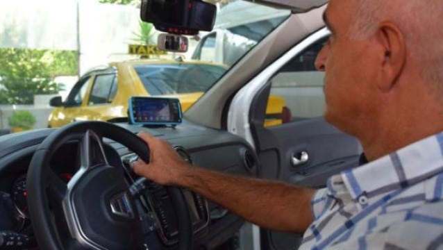 Taksi kameralarına 'fren'