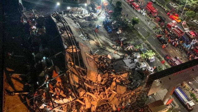 Talihsizliğin bu kadarı!...Karantina oteli çöktü: En az 10 ölü